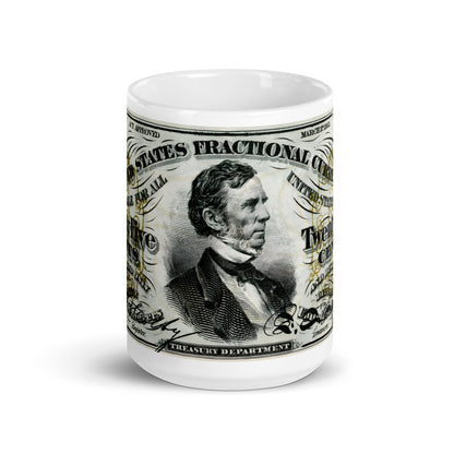 25 Cents 3RD Issue Fractional Currency Edition - Classic Currency Collector's Mug