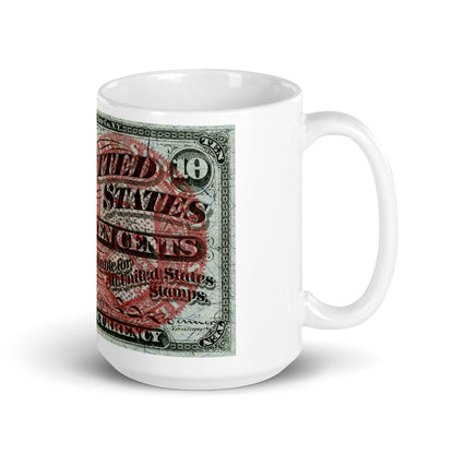 10 Cents 4TH Issue Fractional Currency Edition - Classic Currency Collector's Mug